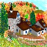 Farmhouse.jpg.  This was one of Brenda's first pictures and is based on a photo.